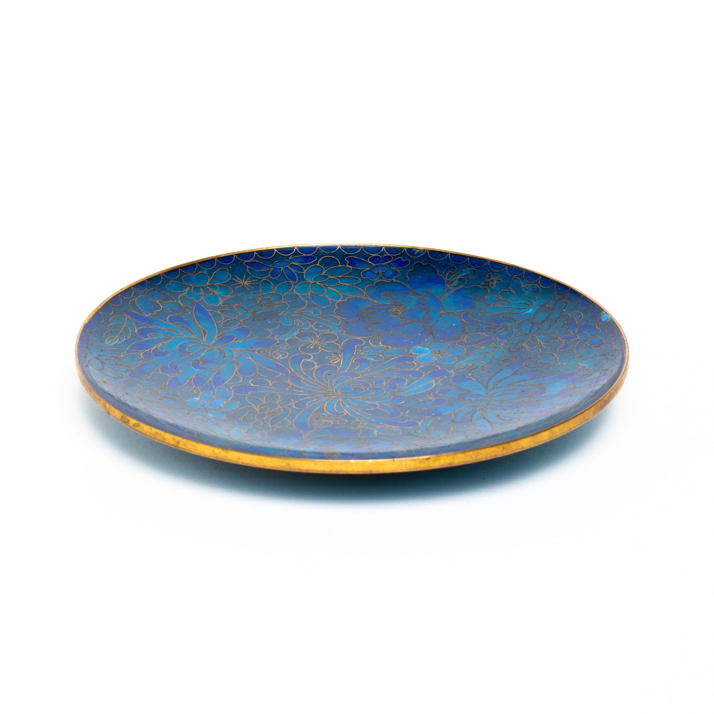 ETHEREALLY BEAUTIFUL CLOISONNÉ MASTERPIECE ENAMEL PIN DISH ART PLATE