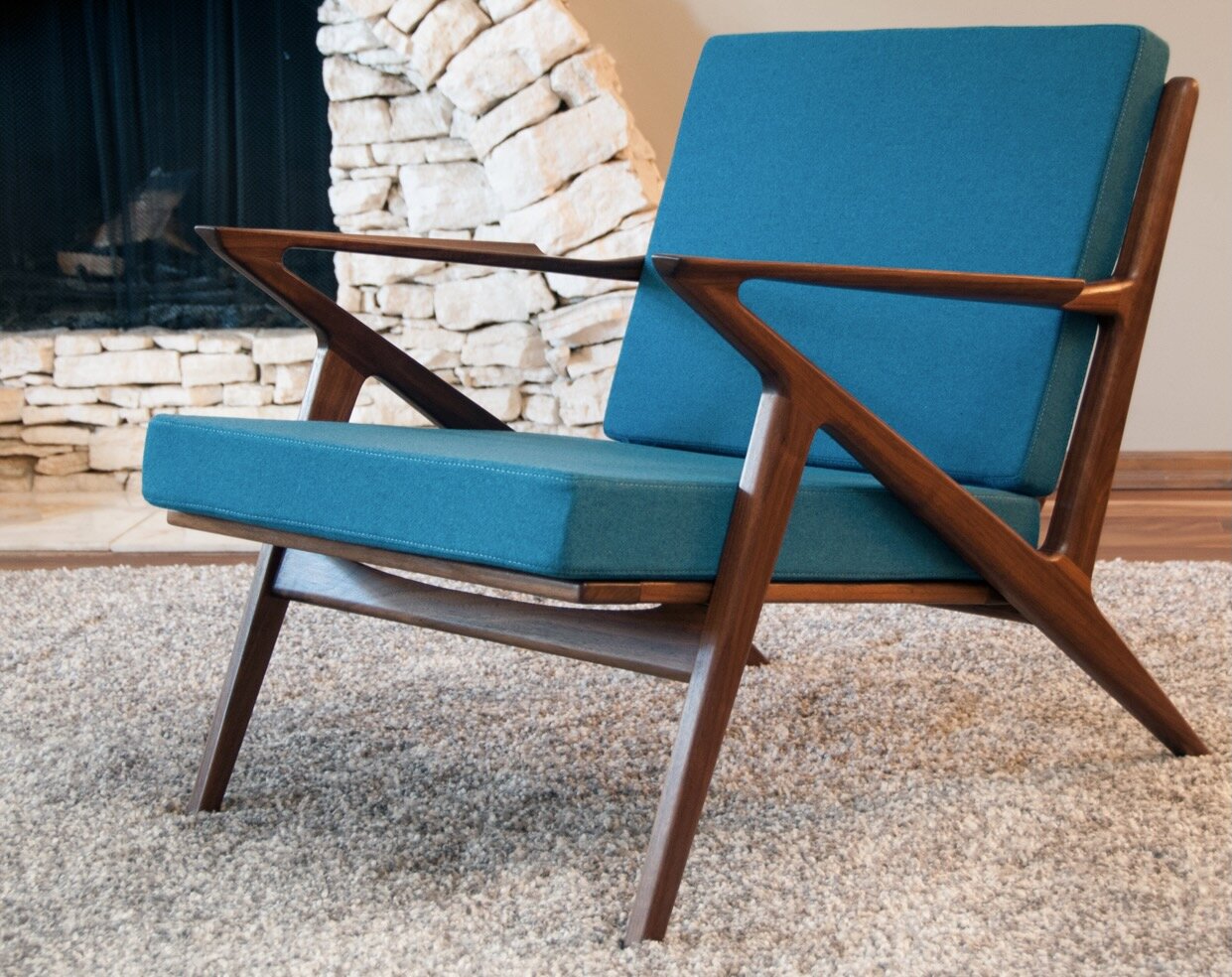 CUSTOM BUILT BESPOKE LOUNGE CHAIR EXCLUSIVELY REPRESENTED BY LOUCHE MILIEU