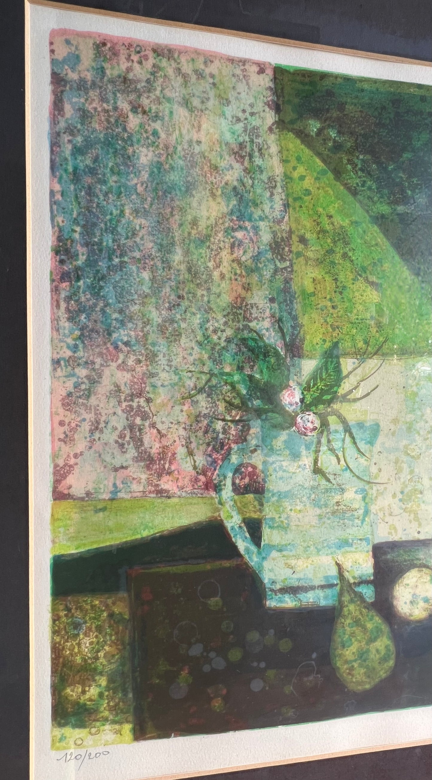 GARDENERS & PLANT PERSONS DELIGHT: STUDIO ART 'NATURE MORTE' by FRENCH ARTIST JEAN-PIERRE POPHILLAT
