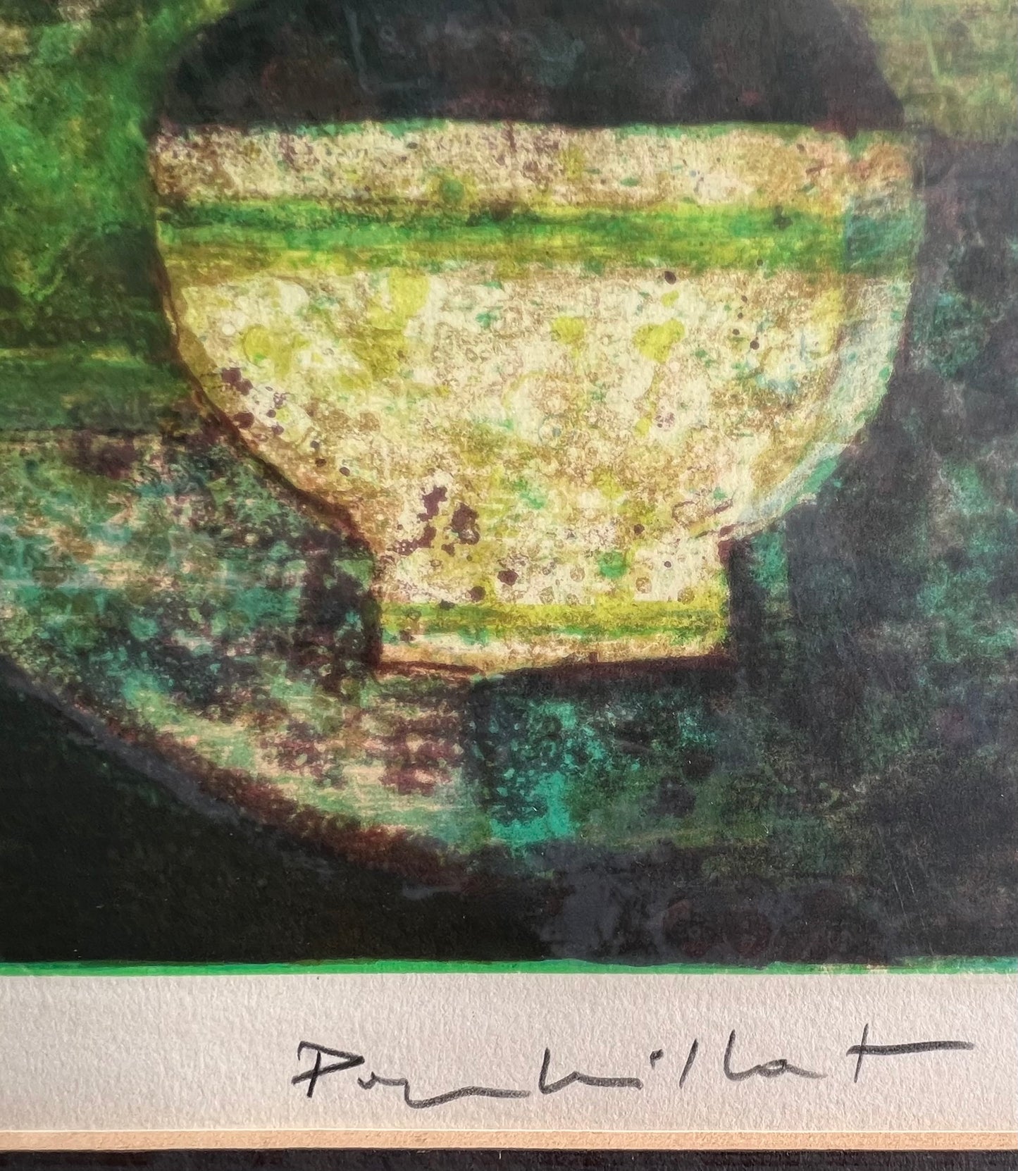 GARDENERS & PLANT PERSONS DELIGHT: STUDIO ART 'NATURE MORTE' by FRENCH ARTIST JEAN-PIERRE POPHILLAT