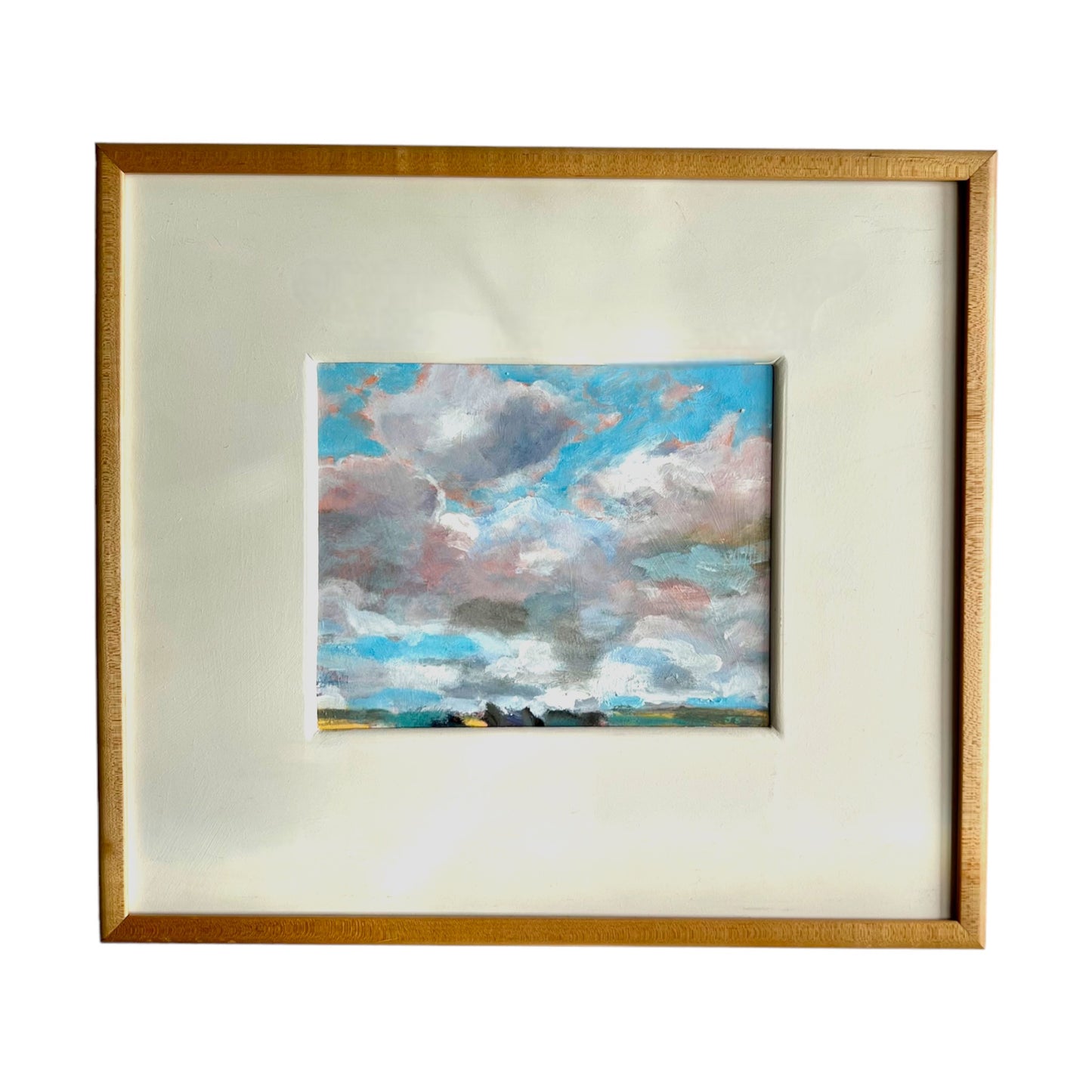 CANADIAN LISTED ARTIST JIM STOKES 'ROLLING CLOUD' ACRYLIC on PANEL PAINTING