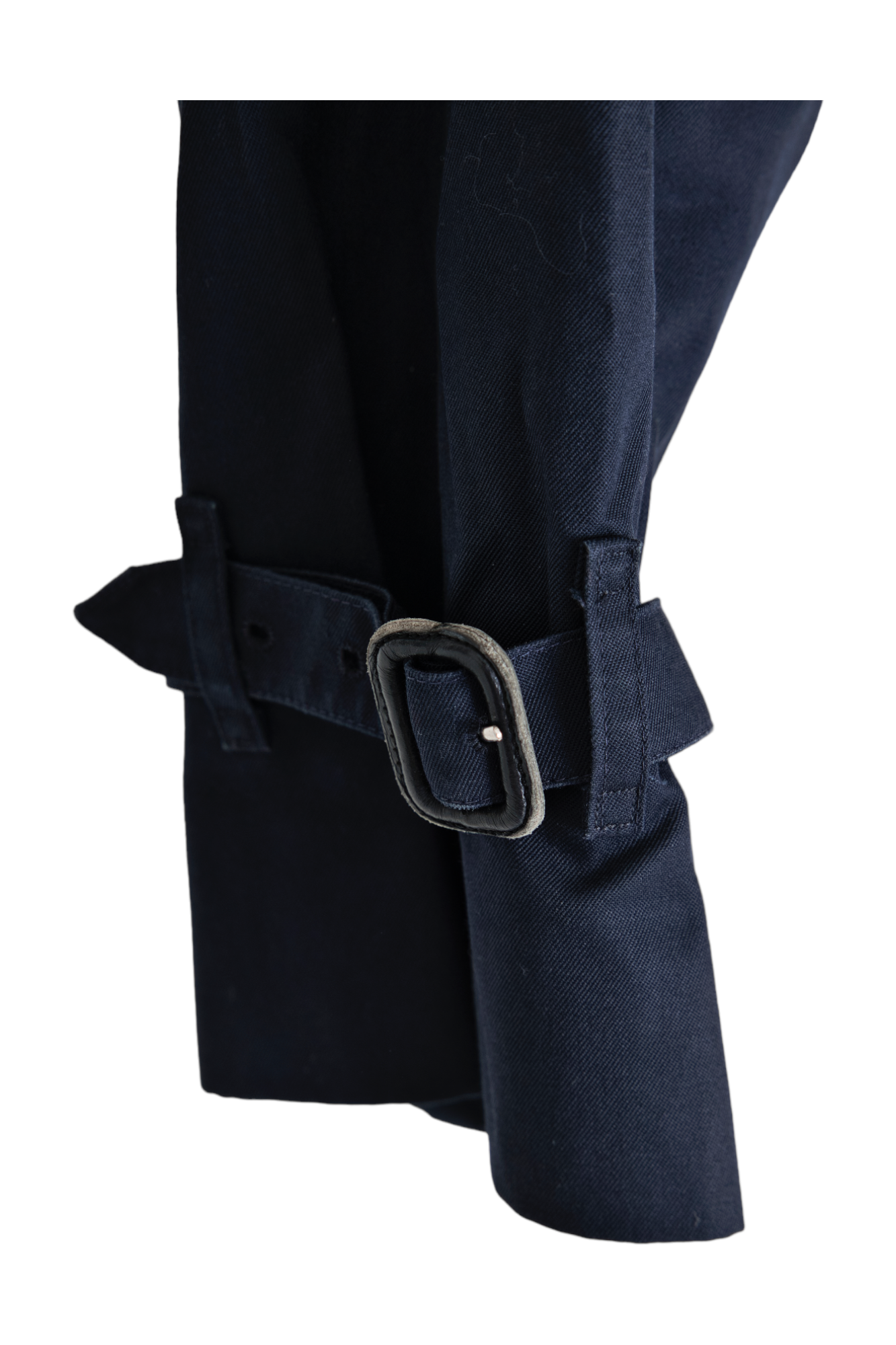 ICONIC VINTAGE BURBERRY PRORSUM NAVY BLUE TRENCH COAT