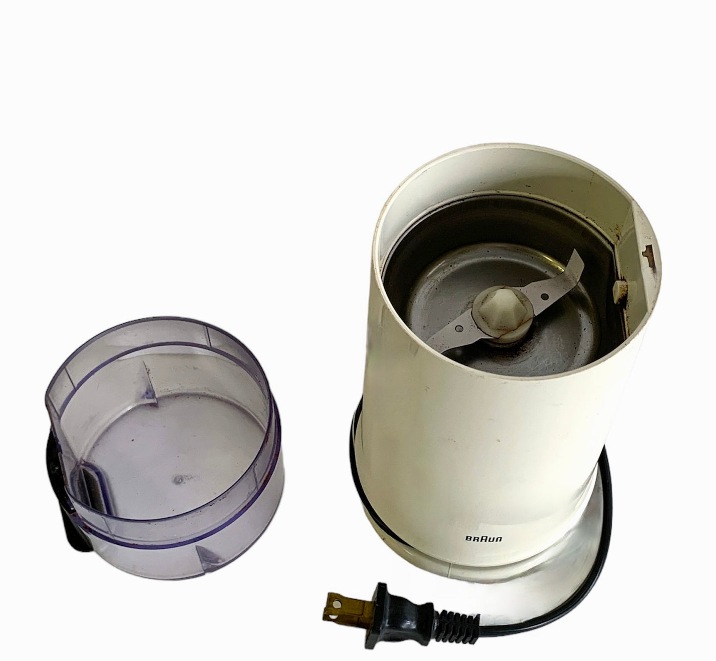 1980S BRAUN GERMANY COFFEE GRINDER KSM VINTAGE KSM2 HARTWIG KAHLCKE DESIGN