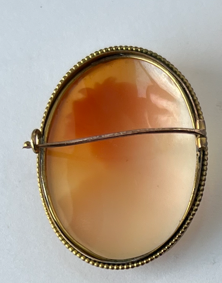 BEAUTIFUL LARGE CARVED SHELL CAMEO
