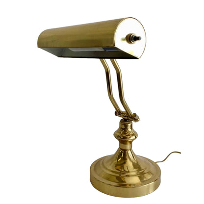 VINTAGE BRASS PIANO | DESK LAMP