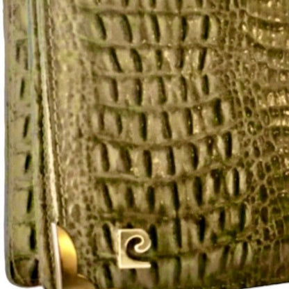 PIERRE CARDIN LEATHER CLUTCH / SHOULDER BAG