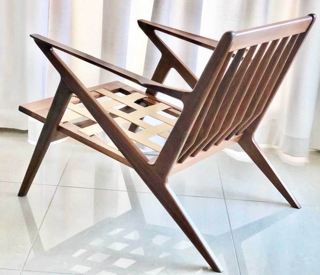 CUSTOM BUILT BESPOKE LOUNGE CHAIR EXCLUSIVELY REPRESENTED BY LOUCHE MILIEU