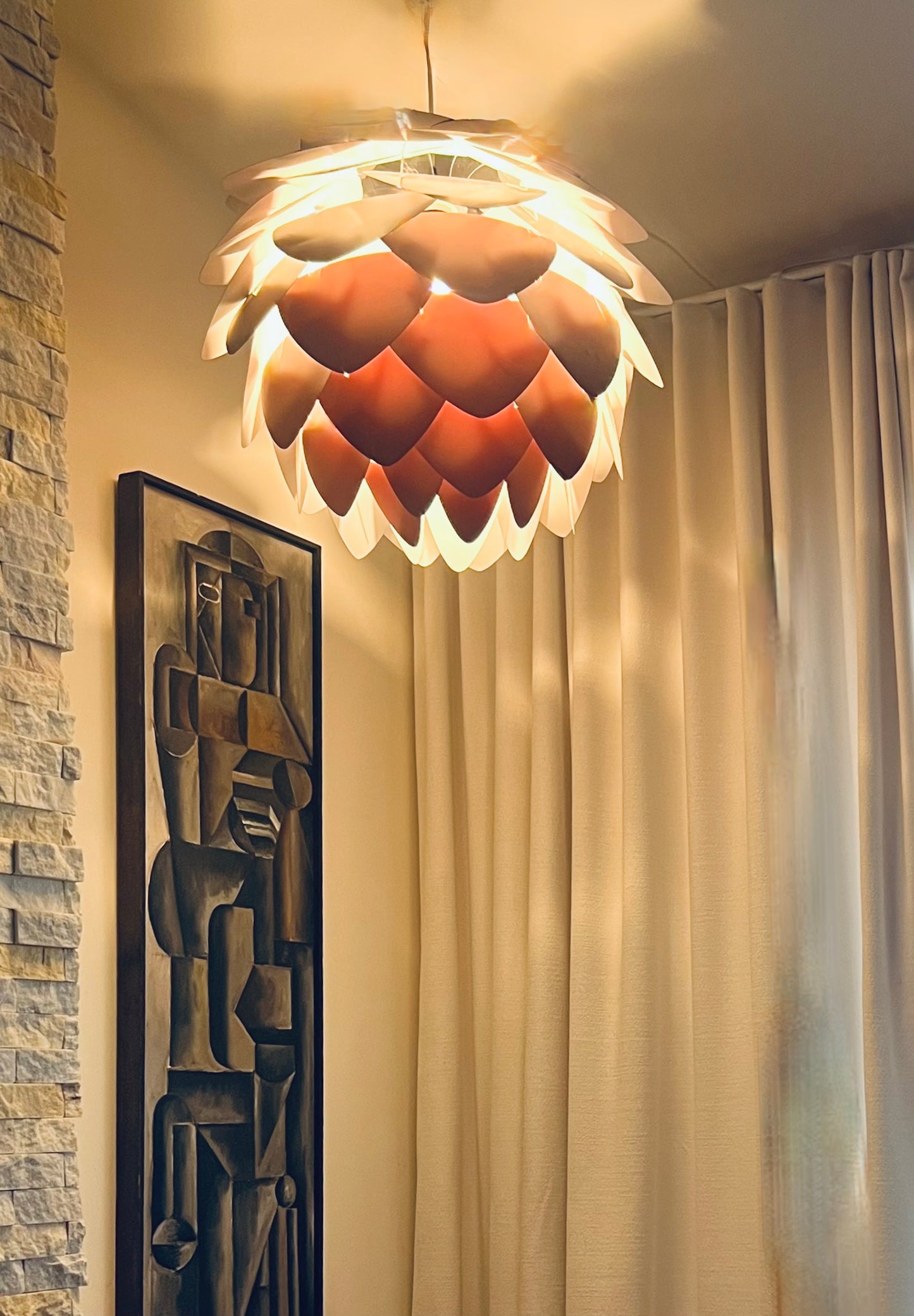 POULSEN STYLE HUGE STATEMENT PENDANT LIGHT by UMAGE