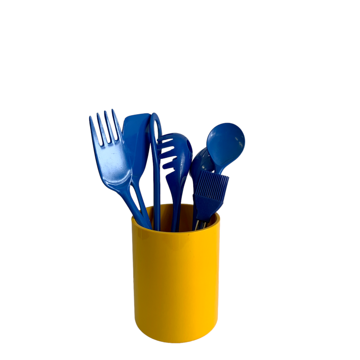 CRAYONNE BUTTERCUP YELLOW UTENSIL HOLDER VESSEL