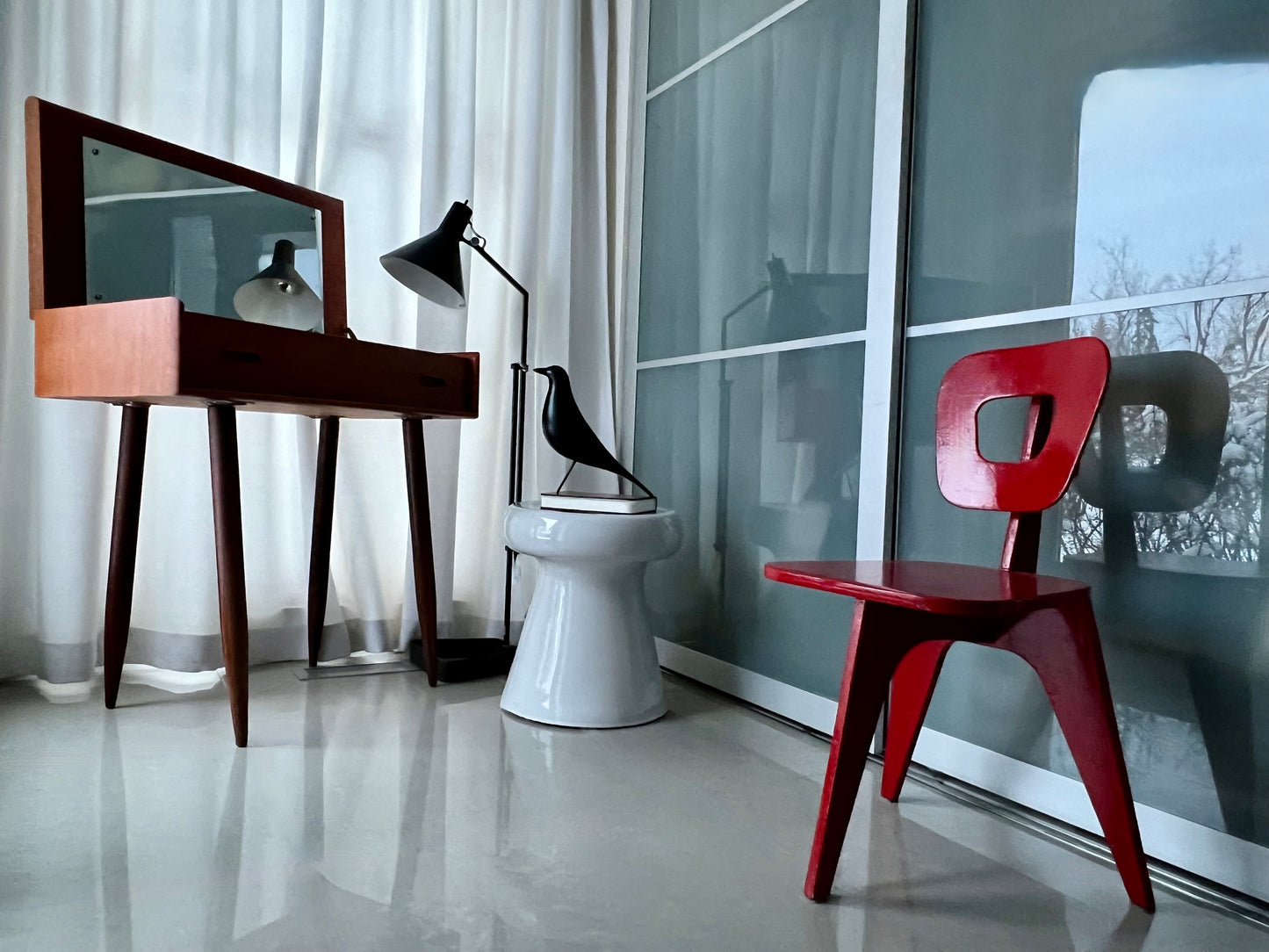 RARE LUXO NORWEGIAN ADJUSTABLE HEIGHT FLOOR/TABLE LAMP DESIGNED BY JAC JACOBSEN ?