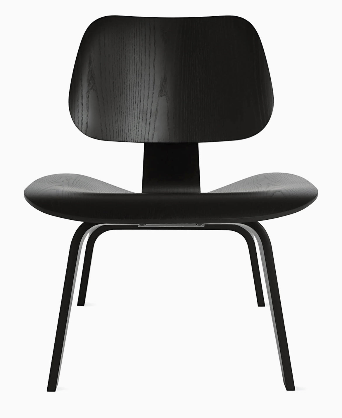 HERMAN MILLER EAMES LCW - BENT PLY WOOD LOUNGE CHAIR IN EBONY