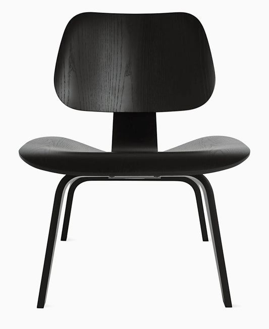 HERMAN MILLER EAMES LCW - BENT PLY WOOD LOUNGE CHAIR IN EBONY