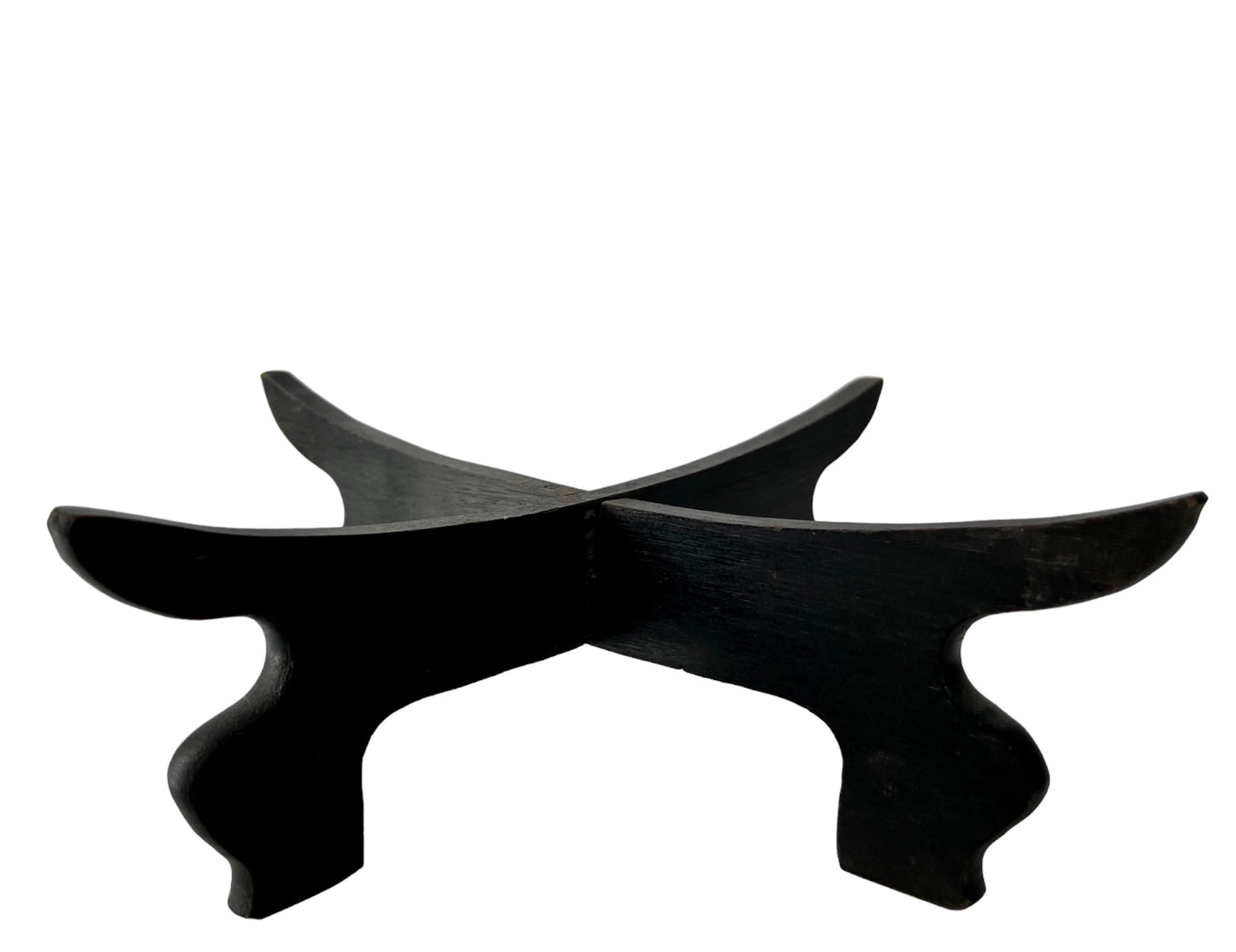 1940s STUNNING PATINATED BRASS BIRD SCULPTURE PAIR PERCHED ON RICH WOOD PLINTH w/FORMED EMBOSSED BRASS BOWL
