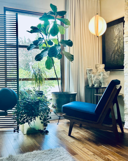 EARLY RARE PETER HVIDT / ORLA MOLGAARD SOLID WOOD SCULPTURAL ACCENT CHAIR for FRANCE & DAVORKOSEN