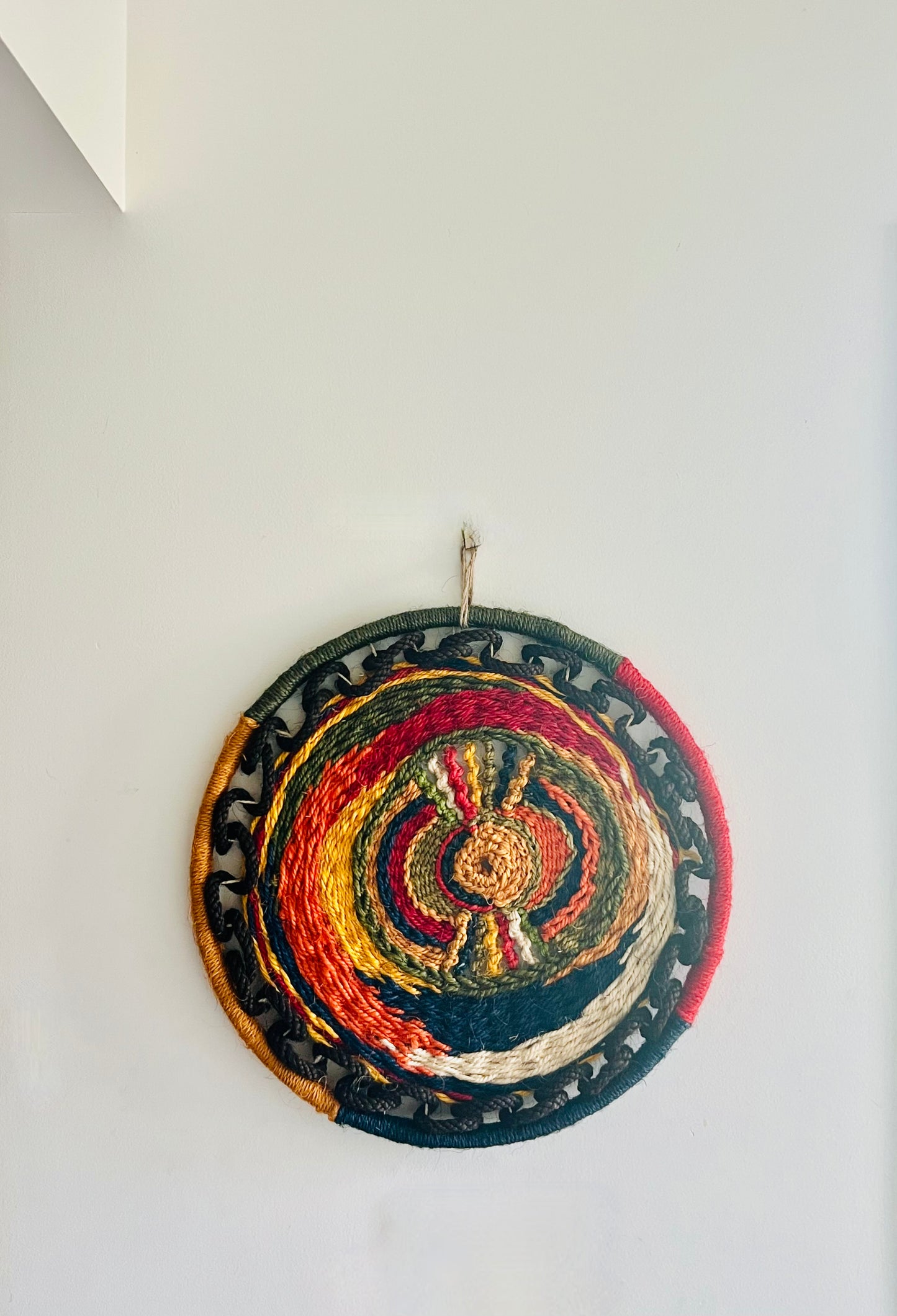 COLORFUL WOVEN HANDMADE WALL HANGING GORGEOUS COLOURWAY