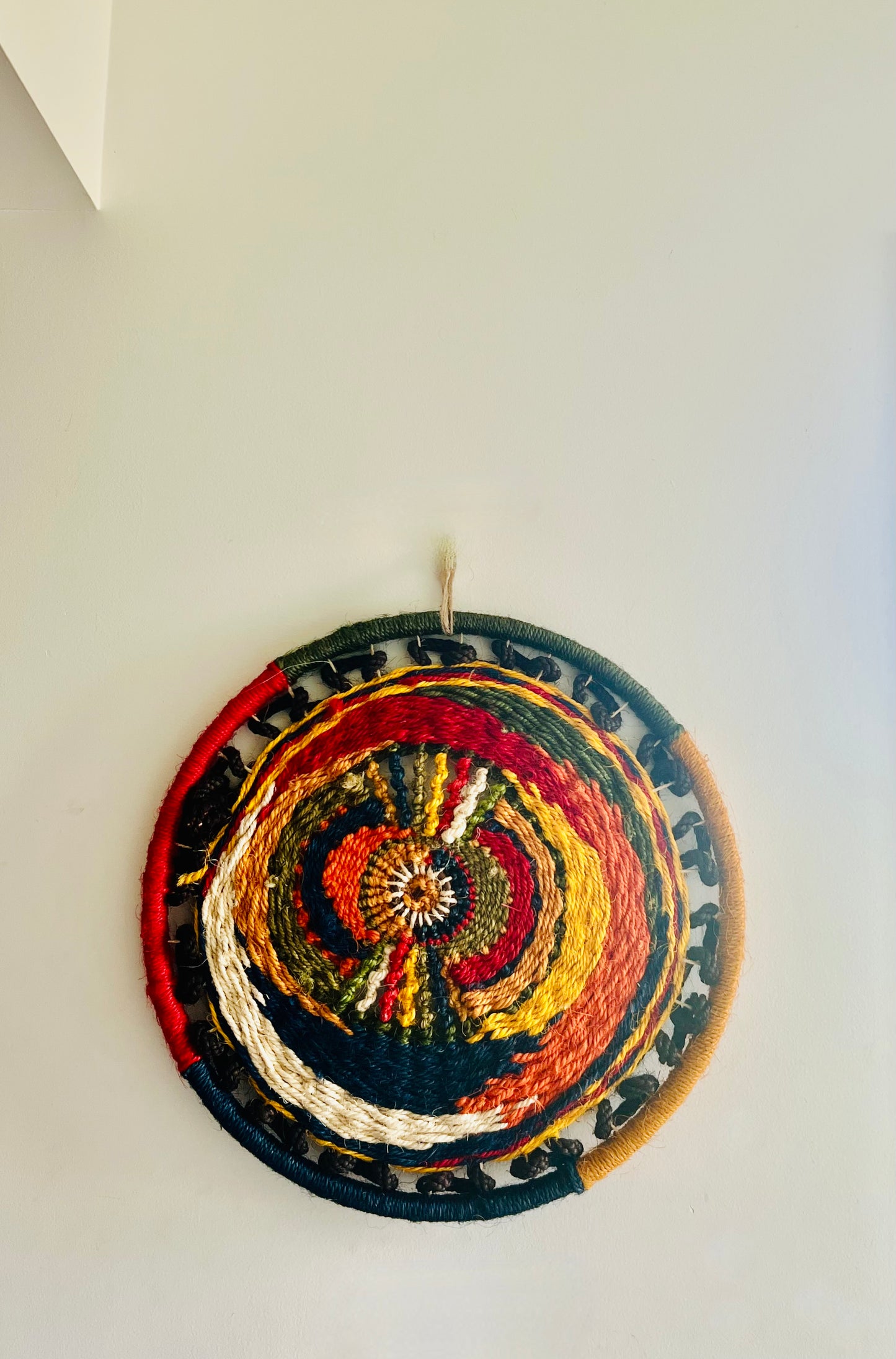 COLORFUL WOVEN HANDMADE WALL HANGING GORGEOUS COLOURWAY