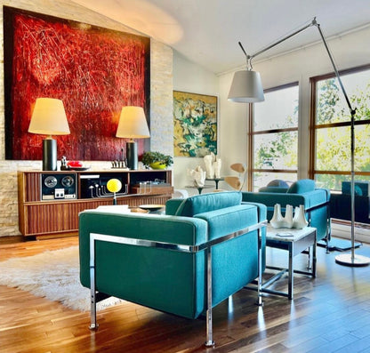 ARTEMIDE TOLOMEO MEGA POST MODERNIST ITALIAN DESIGNER ARTICULATING FLOOR LAMP