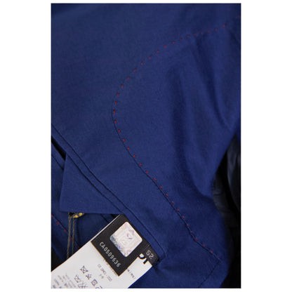 BLUE FENDI GIACCA PIQUET BLAZER JACKET w/ ORIGINAL TAGS & HANDSTITCHED DETAILS