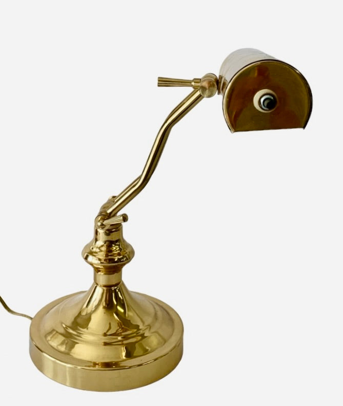 VINTAGE BRASS PIANO | DESK LAMP