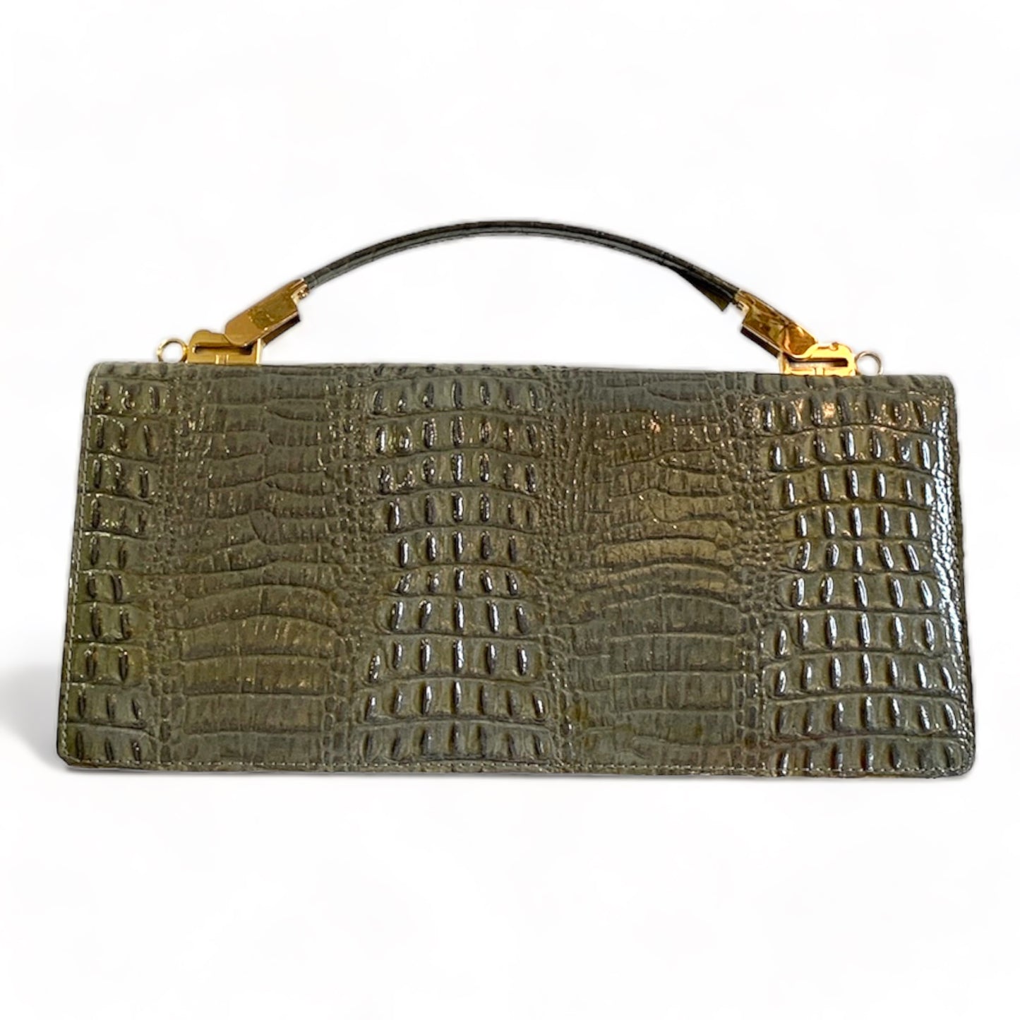 PIERRE CARDIN LEATHER CLUTCH / SHOULDER BAG