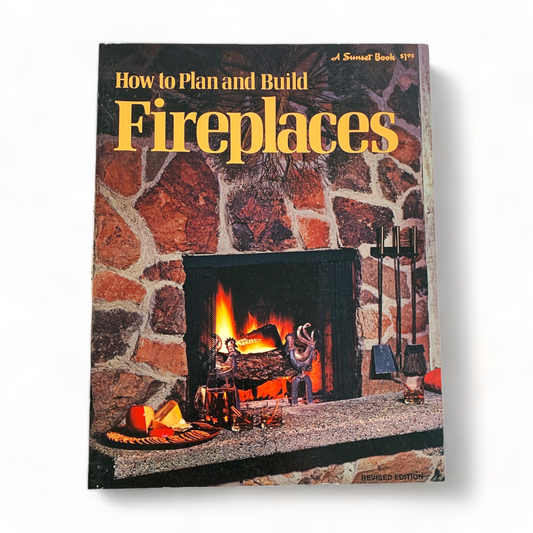 VINTAGE SUNSET MAGAZINE BOOK on FIREPLACES