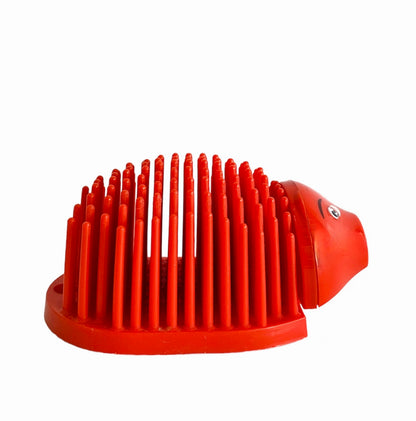 1970s-80s RED PENCIL HOLDER/SHARPENER | MAIL HOLDER 'DESK-TIDY'