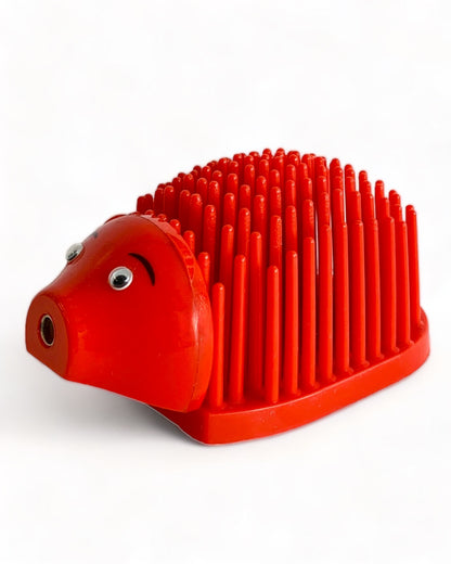 1970s-80s RED PENCIL HOLDER/SHARPENER | MAIL HOLDER 'DESK-TIDY'