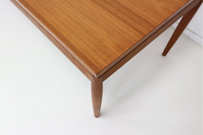 GRETE JALK for FRANCE & SON 'SAVOY SERIES' FLOATING TOP TEAK COFFEE TABLE