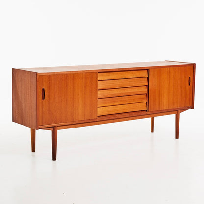 NILS JONSSON TEAK CREDENZA by TROEDS 1960s w/ OPTIONAL TOPPER SOLD SEPARATELY