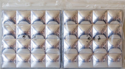 VINTAGE OP ART 1990s IKEA BLIMP KULLIG MIRRORED BUBBLE WALL PANELS SPACE AGE DESIGN 3 SEALED 4 OPEN