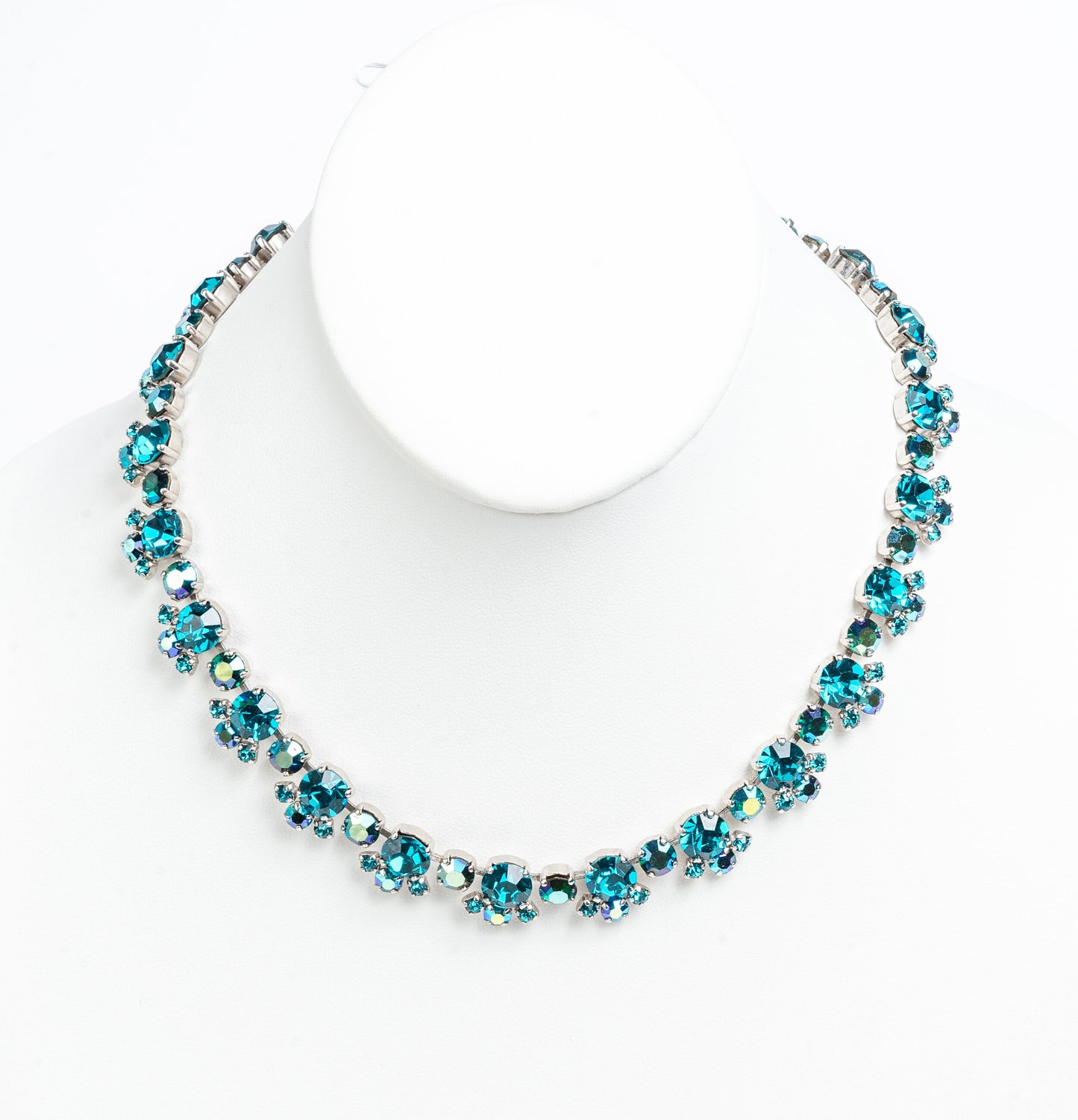 SHERMAN CRYSTAL RHINESTONE NECKALCE