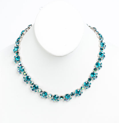 SHERMAN CRYSTAL RHINESTONE NECKALCE