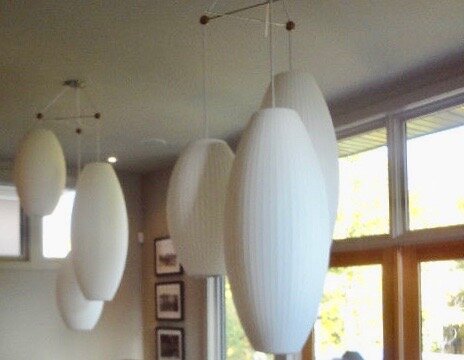 TWO MEDIUM/ONE LARGE CIGAR BUBBLE LIGHT