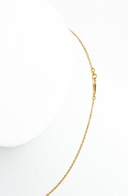 ART NOUVEAU GOLD SEMI PRECIOUS STONE & SEED PEARL NECKLACE