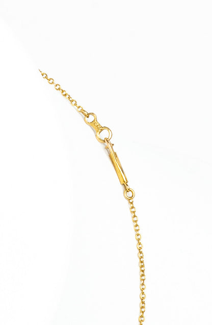 ART NOUVEAU GOLD SEMI PRECIOUS STONE & SEED PEARL NECKLACE