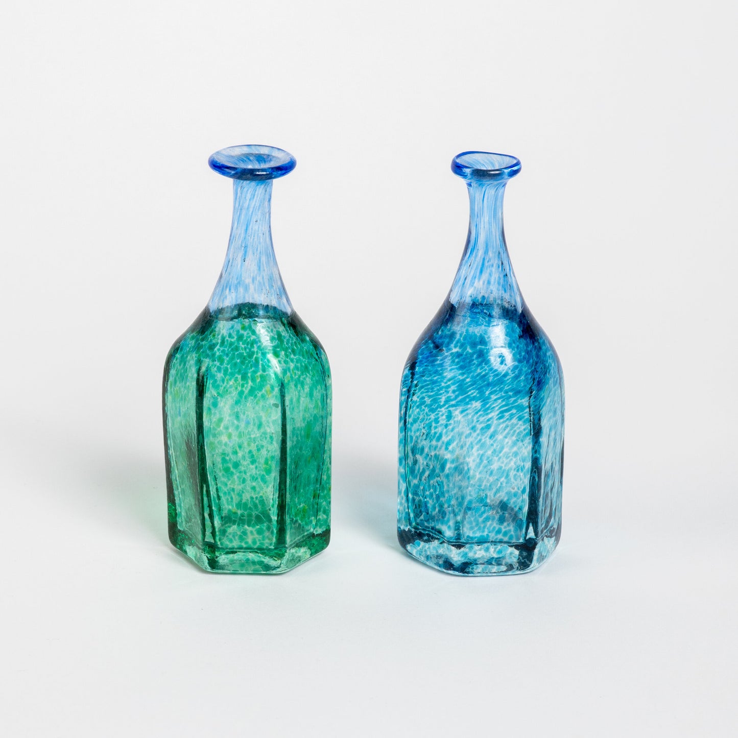 BERTIL VALLIEN for KOSTA BODA MINIATURE GLASS HANDMADE BOTTLES VASE