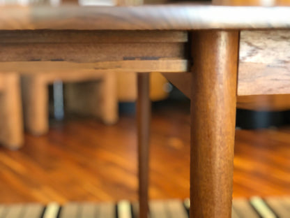 FRANCE & SON
SOLID TEAK 
MADE IN DENMARK   EXPANDING 
DINING TABLE