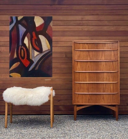 DØMMESTRUP DENMARK INCREDIBLE QUALITY & DESIGN
TEAK TALLBOY DRESSER