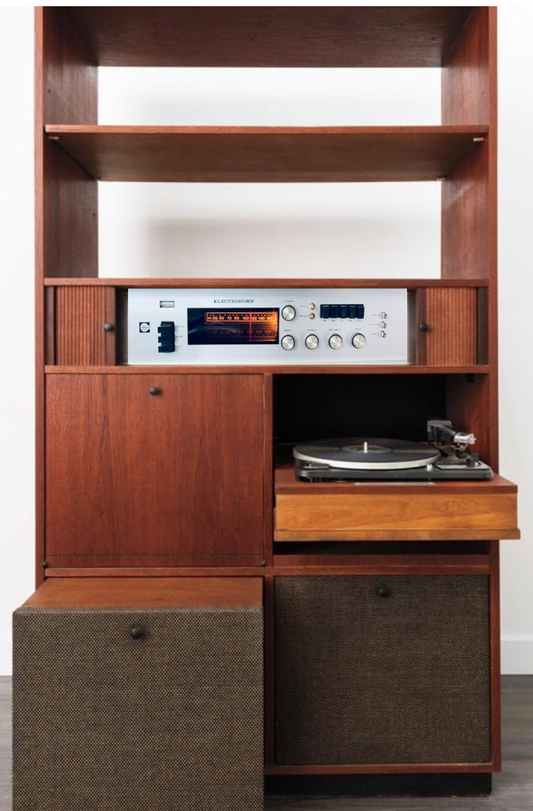ELECTROHOME CANADA BOOKCASE STEREO DESIGNED by GORDON DUERN