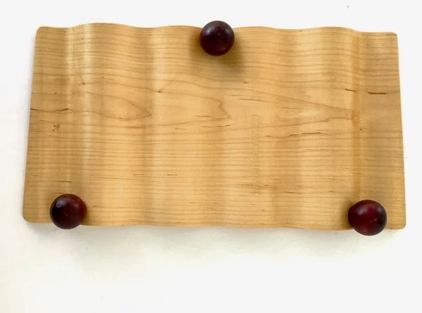POST MODERN 'MEMPHIS' ERA 'WaVIN' WINE BOTTLE HOLDER