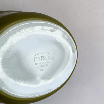 SPRING BLOSSOM FLORAL PATTERN PYREX OVENWARE CASSEROLE DISH w/ LID