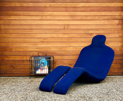 OLIVIER MOURGUE BOULOUM LOUNGE CHAIR SCULPTURAL SEATING or GAMER'S LOUNGE CHAIR