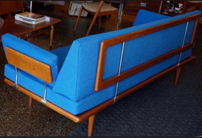 PETER HVIDT and ORLA MOLGAARD for FRANCE & SON DENMARK/ 3 SEATER SOFA/CONVERTS to DAYBED
