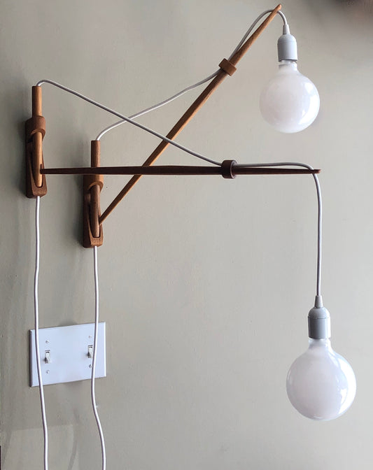 LISA JOHANSSON PAPE RARE WALL SCONCES - PAIR FINLAND