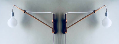 LISA JOHANSSON PAPE RARE WALL SCONCES - PAIR FINLAND