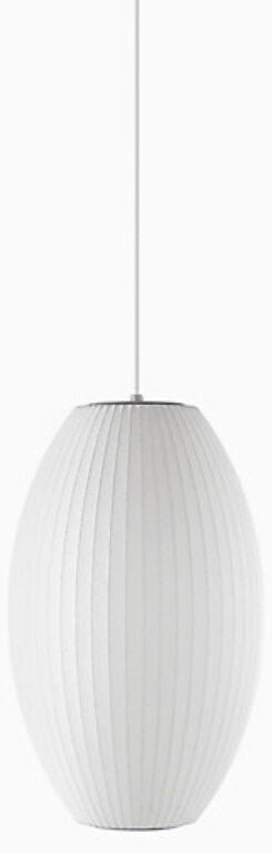 TWO LARGE / ONE MEDIUM NELSON BUBBLE LIGHT W/ HANGING TRIPOD